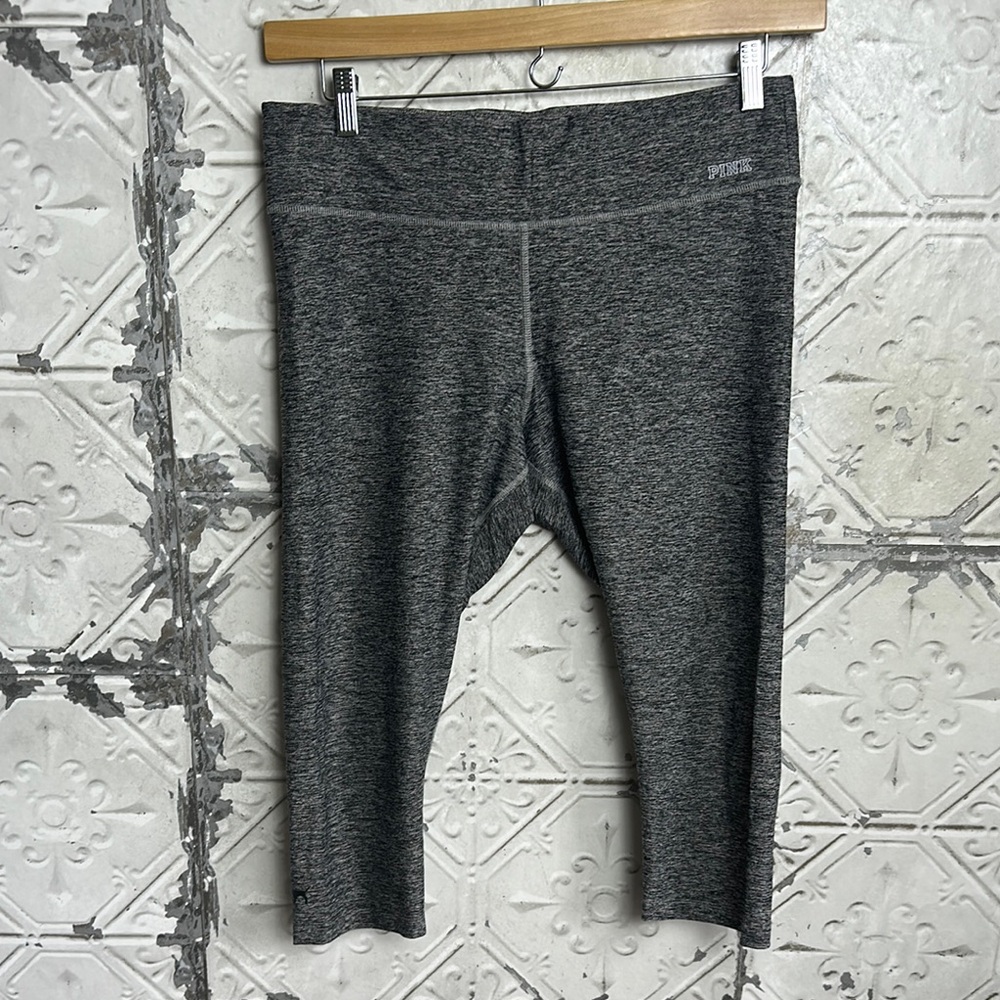 PINK Victoria's Secret Gray Capri leggings